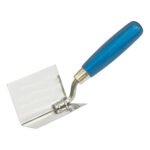 Spaclu inox pentru colt interior, 8 cm